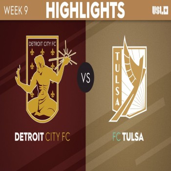 #ไฮไลท์ฟุตบอล [ Detroit City 1 - 1 FC Tulsa ] USL ดิวิชั่น1 & 7 พ.ค 66